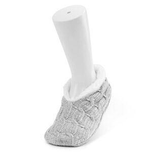 DEMDACO - Gray Chenille Slippers